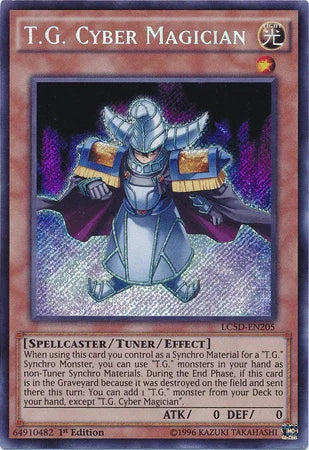 T.G. Cyber Magician [LC5D-EN205] Secret Rare - for just $0.40! 