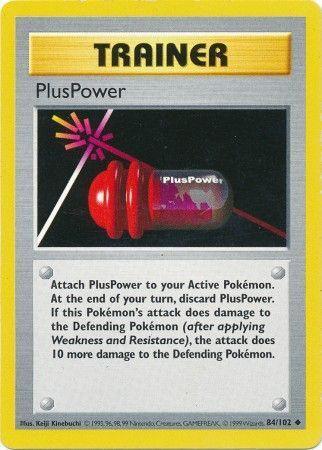 PlusPower (84/102) [Base Set Shadowless Unlimited] - for just $0.85! 