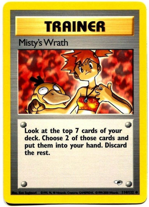 Misty's Wrath (114/132) [Gym Heroes Unlimited] - for just $2.30! 