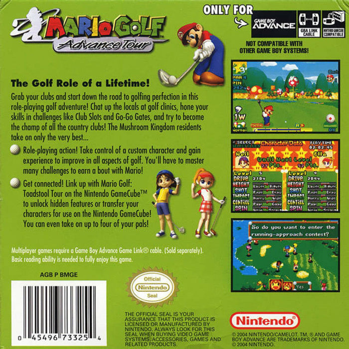Mario Golf: Advance Tour — Game Boy Advance (GBA) - for just $21.99! 