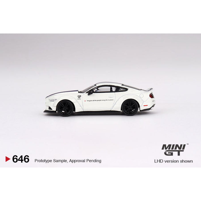 Mini-GT FORD MUSTANG GT LB-WORKS White 1:64 #646 - Just $17.99! Shop now at Retro Gaming of Denver