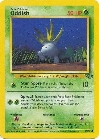 Oddish (58/64) [Jungle Unlimited] - for just $0.25! 