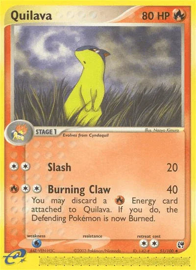 Quilava (51/100) [EX: Sandstorm] - for just $2! 