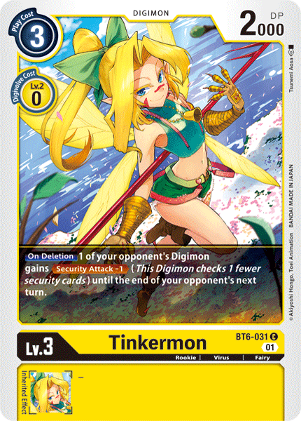 Tinkermon [BT6-031] [Double Diamond] - Just $0.09! Shop now at Retro Gaming of Denver