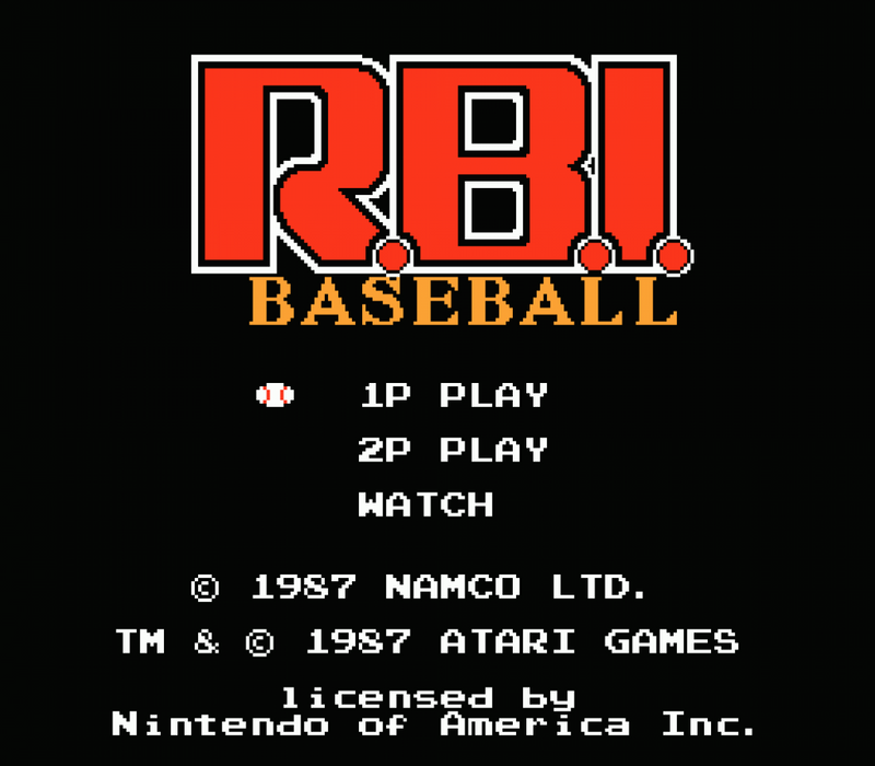 RBI Baseball – Nintendo Entertainment System (NES) - for just $9.99! 