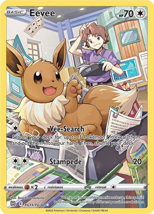 Eevee (TG11/TG30) [Sword & Shield: Brilliant Stars] - for just $9.40! 