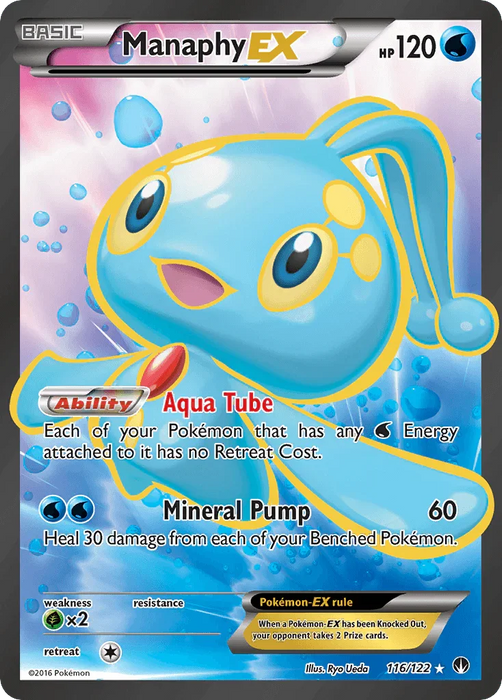 Manaphy EX (116/122) [XY: BREAKpoint] - for just $7.15! 