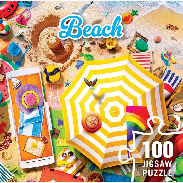 Beach 100 Piece Jigsaw Puzzle - for just $5.99! 
