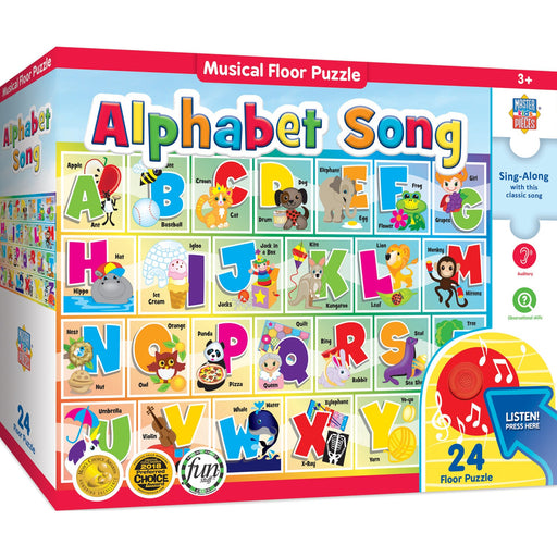 Alphabet Song - 24 Piece Musical Floor Jigsaw Puzzle - Just $16.99! Shop now at Retro Gaming of Denver