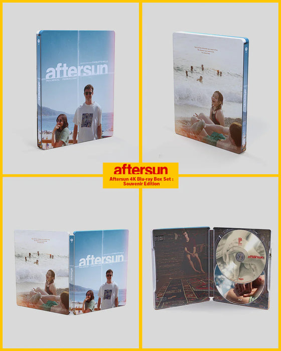 Aftersun - Souvenir Edition Steelbook (4K Ultra HD + Blu-ray) - for just $114.99! 