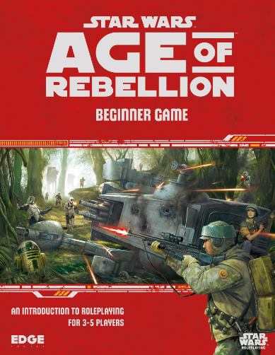 Star Wars Age of Rebellion Beginner Game (reprint) - for just $44.99! 