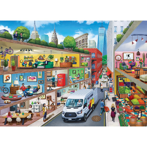 Inside Out - City Living 1000 Piece Jigsaw Puzzle - Just $16.99! Shop now at Retro Gaming of Denver