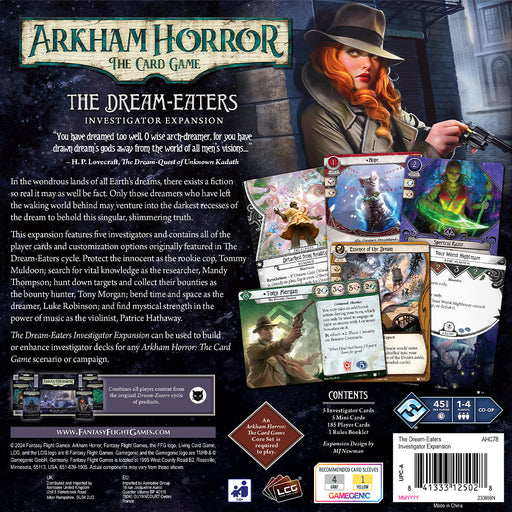 Arkham Horror LCG: The Dream-Eaters Investigator Expansion - Premium Board Game - Just $44.99! Shop now at Retro Gaming of Denver