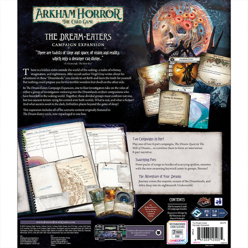 Arkham Horror LCG: The Dream-Eaters Campaign Expansion - Premium Board Game - Just $69.99! Shop now at Retro Gaming of Denver