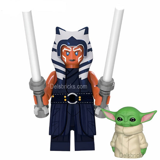 Ahsoka Tano & Grogu Lego Star Wars custom Minifigures - Premium Lego Star Wars Minifigures - Just $4.50! Shop now at Retro Gaming of Denver