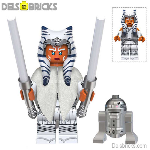 Ahsoka Tano & Droid Lego Star Wars custom Minifigures - Premium Lego Star Wars Minifigures - Just $4.50! Shop now at Retro Gaming of Denver