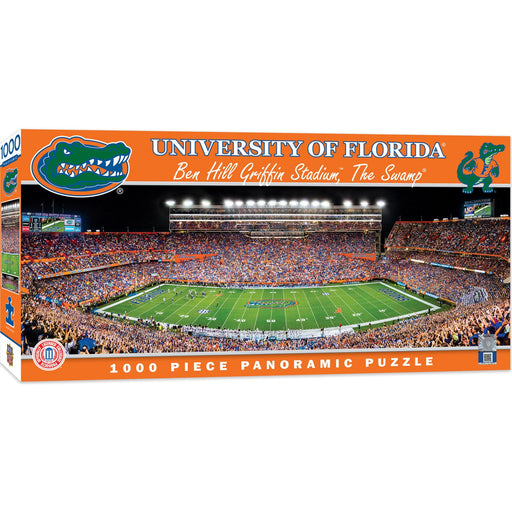 Florida Gators - 1000 Piece Panoramic Jigsaw Puzzle - Just $19.99! Shop now at Retro Gaming of Denver