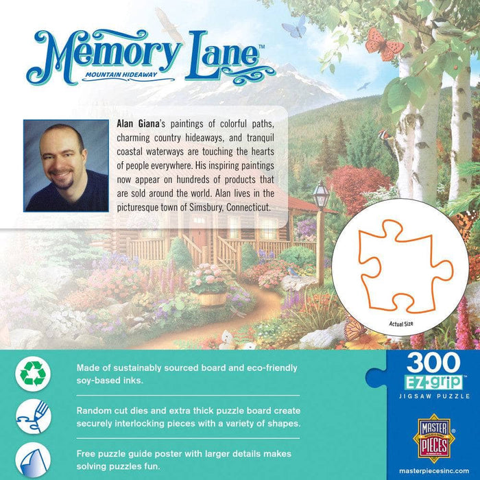 Memory Lane - Mountain Hideaway 300 Piece EZ Grip Jigsaw Puzzle - for just $14.99! 