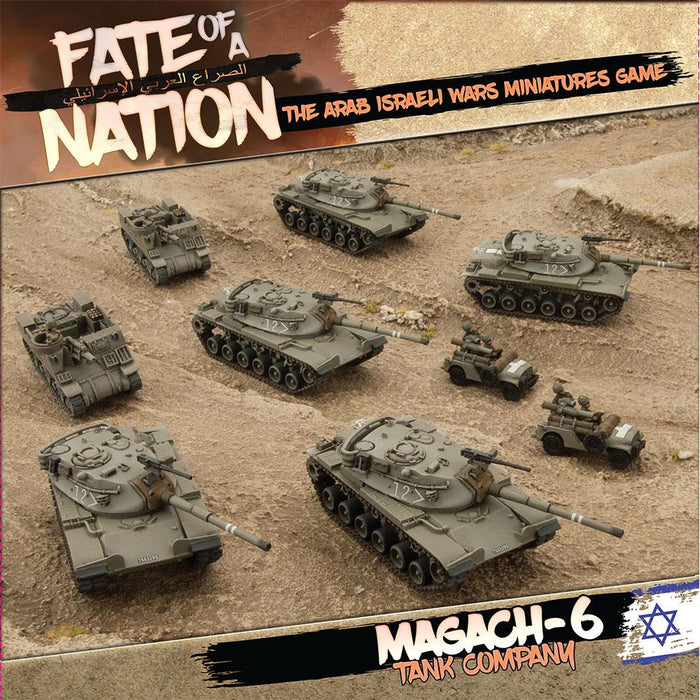 Fate of a Nation: Magach-6 Tank Company Army Box - for just $60! 