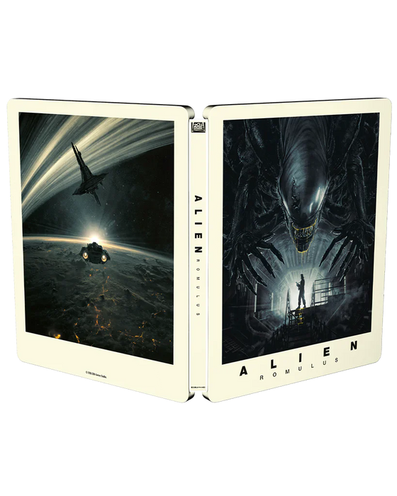 Alien: Romulus - Limited Edition Matt Ferguson Steelbook (4K Ultra HD + Blu-ray) - for just $43.99! 