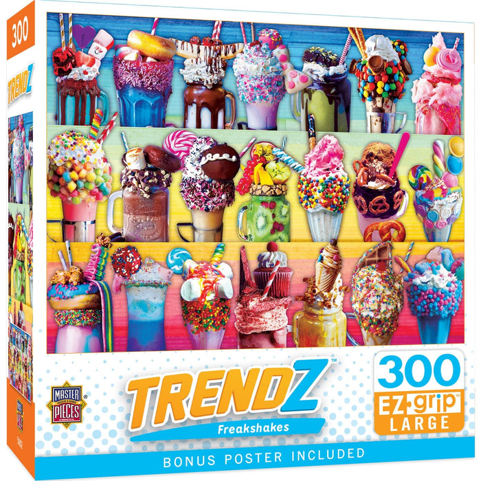 Trendz - Freakshakes 300 Piece EZ Grip Jigsaw Puzzle - for just $14.99! 