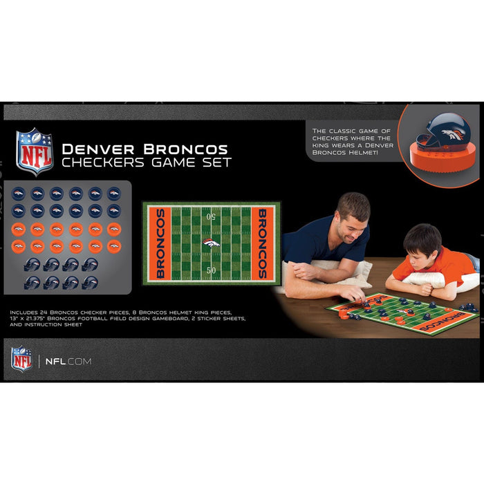 Denver Broncos Checkers Board Game - for just $19.99! 