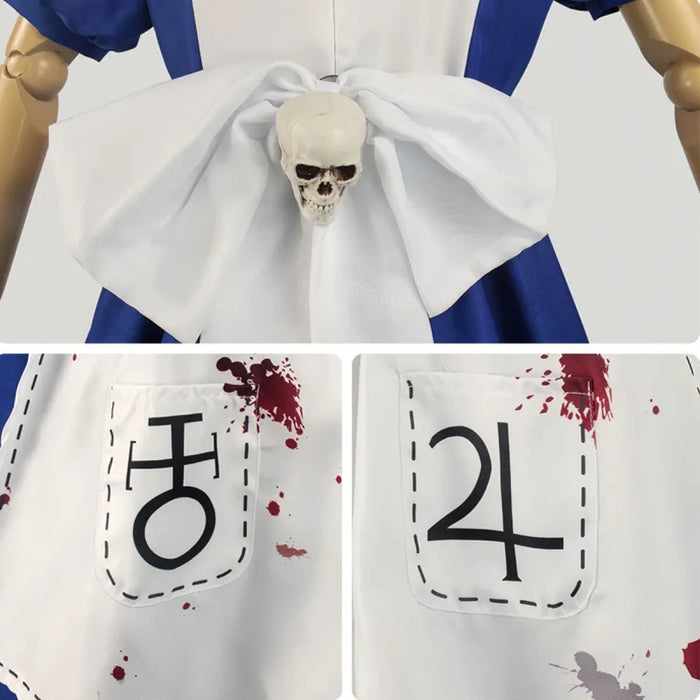 Madness Returns Alice Cosplay Costume Dress with Apron and Wig for Women - for just $22.95! 