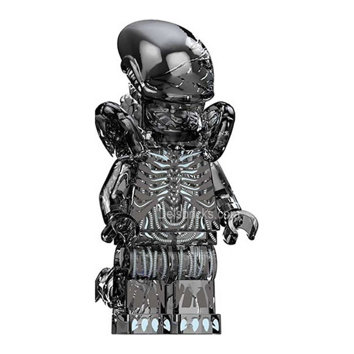 Aliens Xenomorph transparent black Lego custom Minifigures - Premium Minifigures - Just $4.99! Shop now at Retro Gaming of Denver