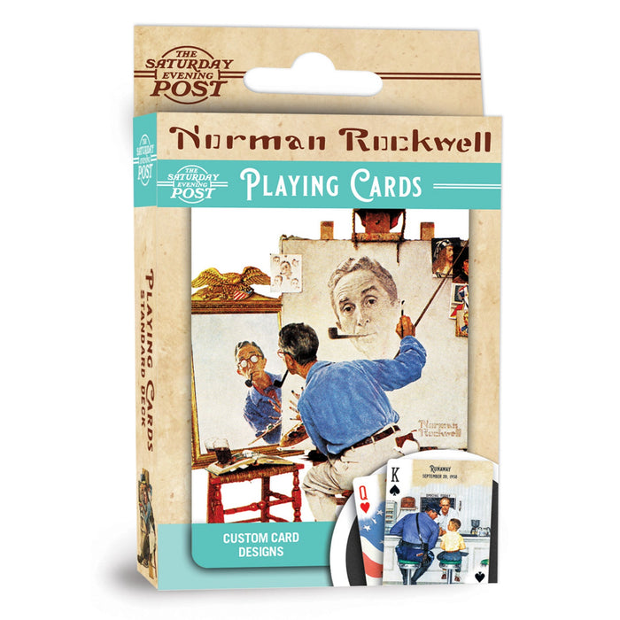 Saturday Evening Post - Norman Rockwell Playing Cards - 54 Card Deck - Premium Dice & Cards Sets - Just $6.99! Shop now at Retro Gaming of Denver