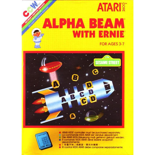 Alpha Beam with Ernie (Atari 2600) - Premium Video Games - Just $0! Shop now at Retro Gaming of Denver