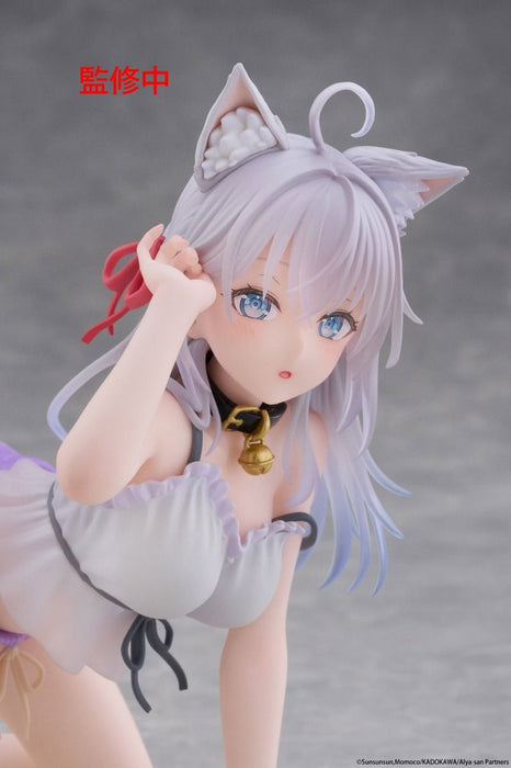 Alya Sometimes Hides Her Feelings in Russian Alya Cat Ear Roomwear Ver. Desktop Cute Figure - for just $29.99! 