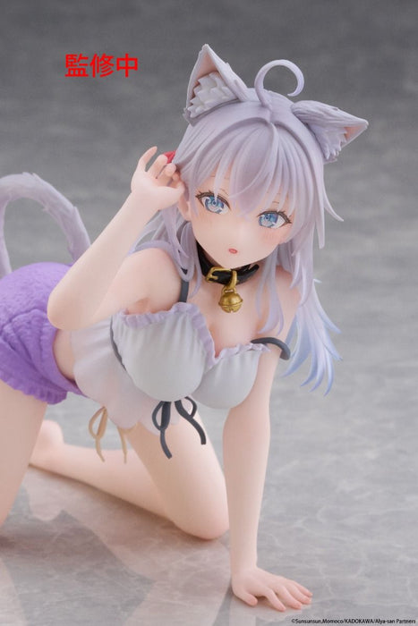 Alya Sometimes Hides Her Feelings in Russian Alya Cat Ear Roomwear Ver. Desktop Cute Figure - for just $29.99! 