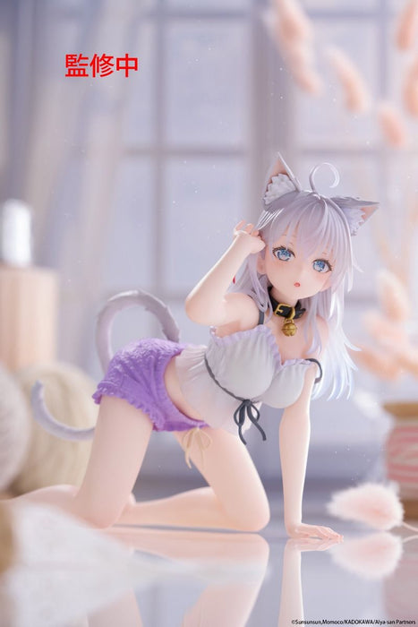 Alya Sometimes Hides Her Feelings in Russian Alya Cat Ear Roomwear Ver. Desktop Cute Figure - for just $29.99! 