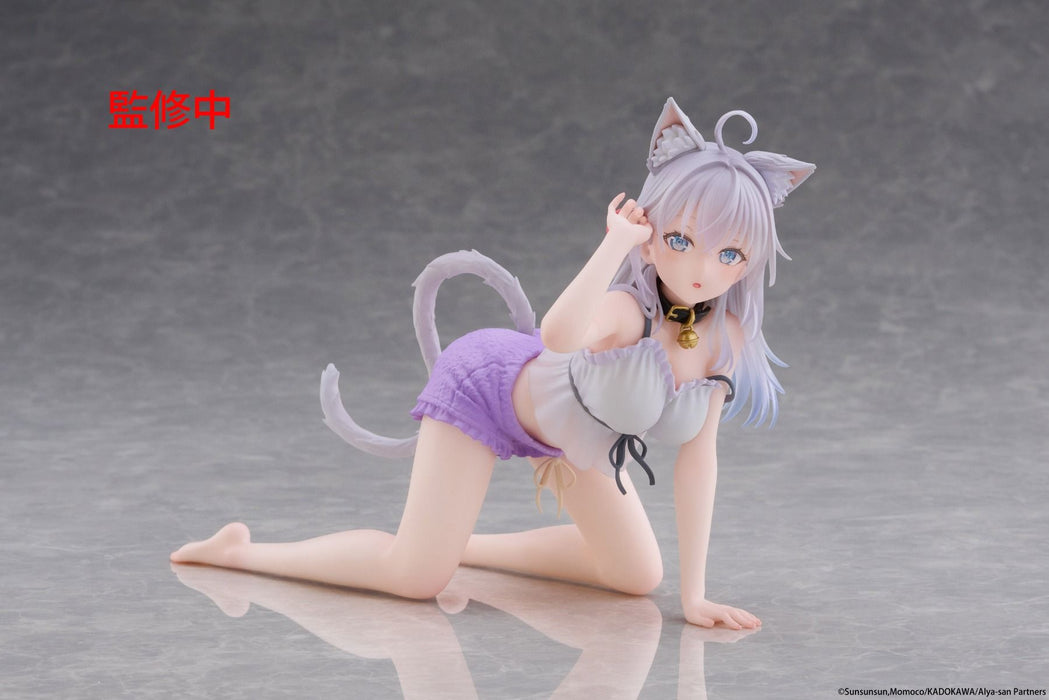 Alya Sometimes Hides Her Feelings in Russian Alya Cat Ear Roomwear Ver. Desktop Cute Figure - for just $29.99! 