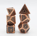 Alchemist Metals: Copper - Metal RPG Dice Set - for just $43.99! 