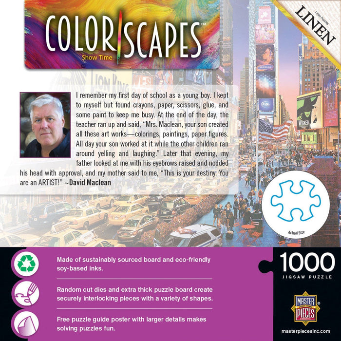Colorscapes - Show Time 1000 Piece Jigsaw Puzzle - for just $16.99! 