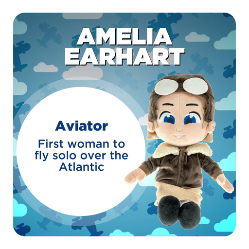 Amelia Earhart Adventure Plush Doll: Inspiring and Interactive - for just $19.99! 