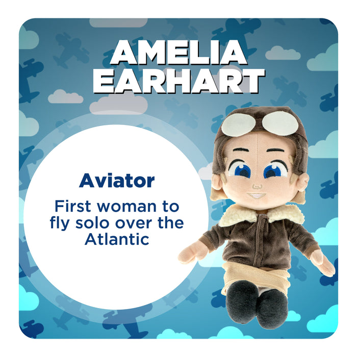 Amelia Earhart Adventure Plush Doll: Inspiring and Interactive - for just $19.99! 