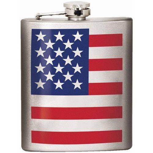 American Flag 7oz. Hip Flask - Just $12.55! Shop now at Retro Gaming of Denver