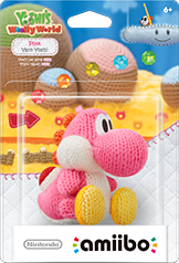 Pink Yarn Yoshi Amiibo: Yoshi's Woolly World Series (Nintendo Switch) - Just $18.99! Shop now at Retro Gaming of Denver