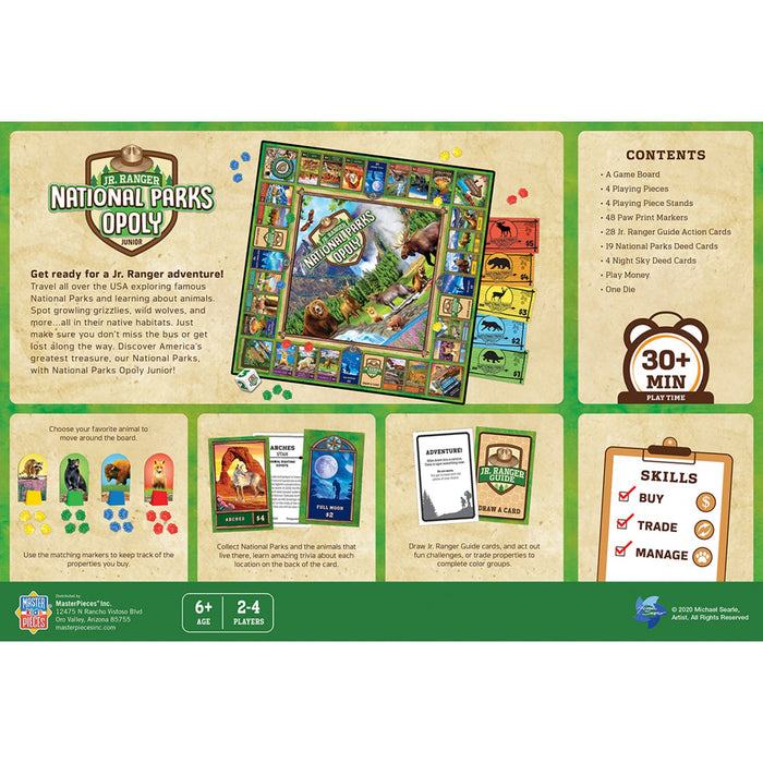 Jr. Ranger - National Parks Opoly Junior - Just $24.99! Shop now at Retro Gaming of Denver