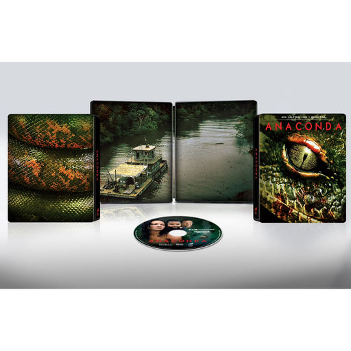 Anaconda - Limited Edition Steelbook (4K Ultra HD + Blu-ray + Digital) - for just $44.99! 