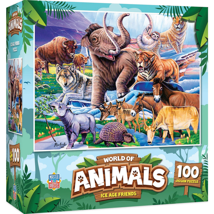 World of Animals - Ice Age Friends 100 Piece Jigsaw Puzzle - Just $9.99! Shop now at Retro Gaming of Denver