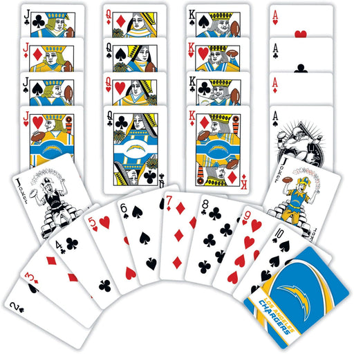 Los Angeles Chargers Playing Cards - 54 Card Deck - for just $7.99! 