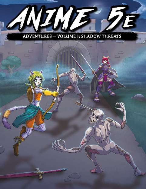 Anime 5E: Adventures - Volume 1 Shadow Threats - for just $14.95! 