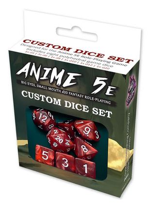 Anime 5E Custom Dice Set - Just $14.99! Shop now at Retro Gaming of Denver