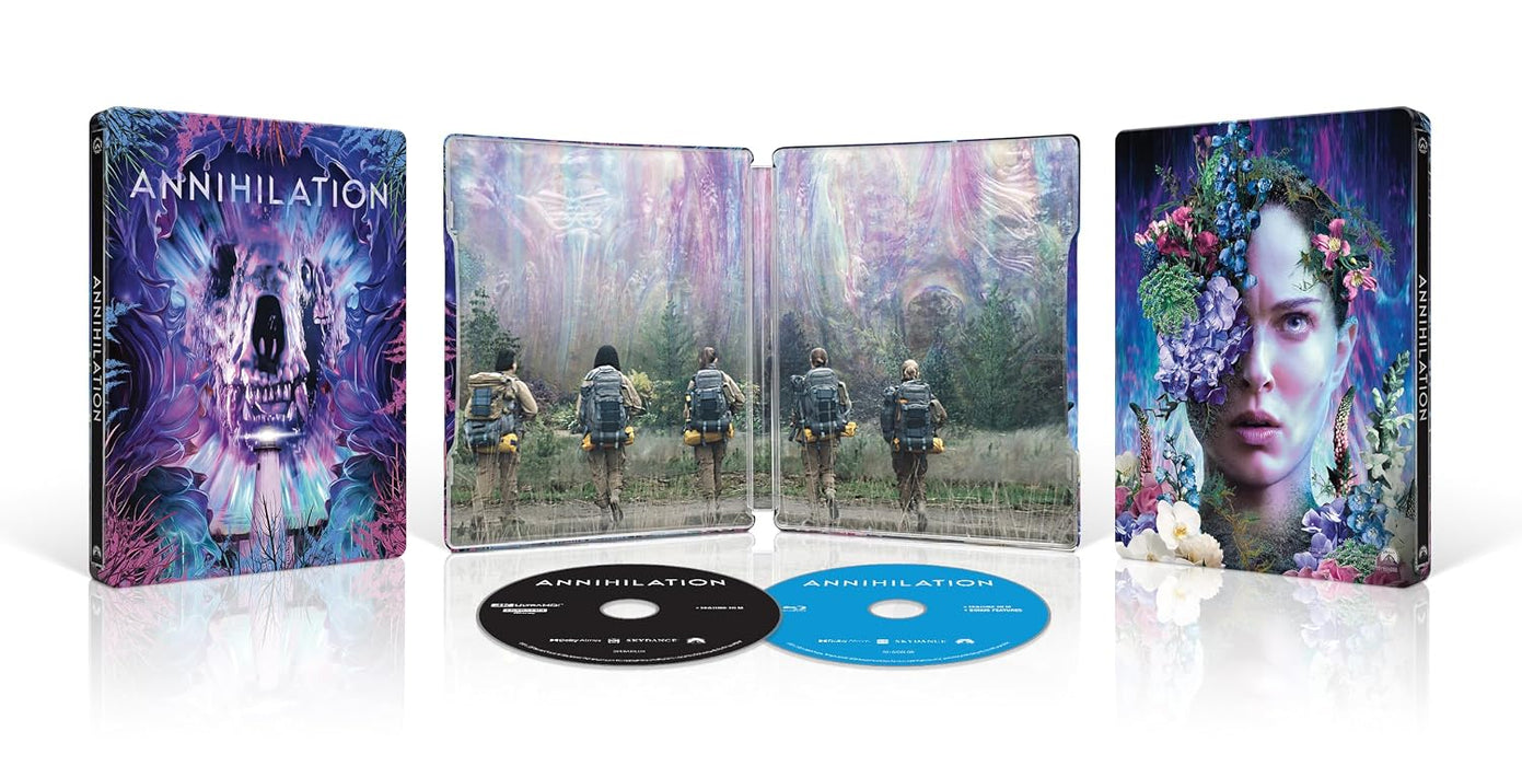 Annihilation - Limited Edition Steelbook (4K Ultra HD + Blu-ray + Digital) - for just $43.99! 