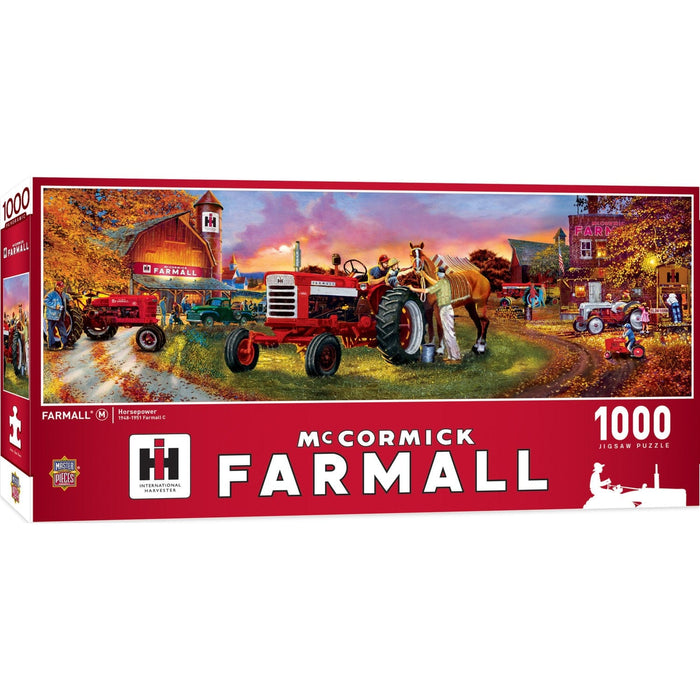 Farmall - Horsepower 1000 Piece Panoramic Jigsaw Puzzle - for just $19.99! 