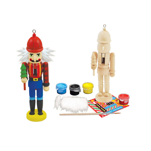 Nutcracker Lumberjack Ornament Wood Paint Kit - Just $7.99! Shop now at Retro Gaming of Denver