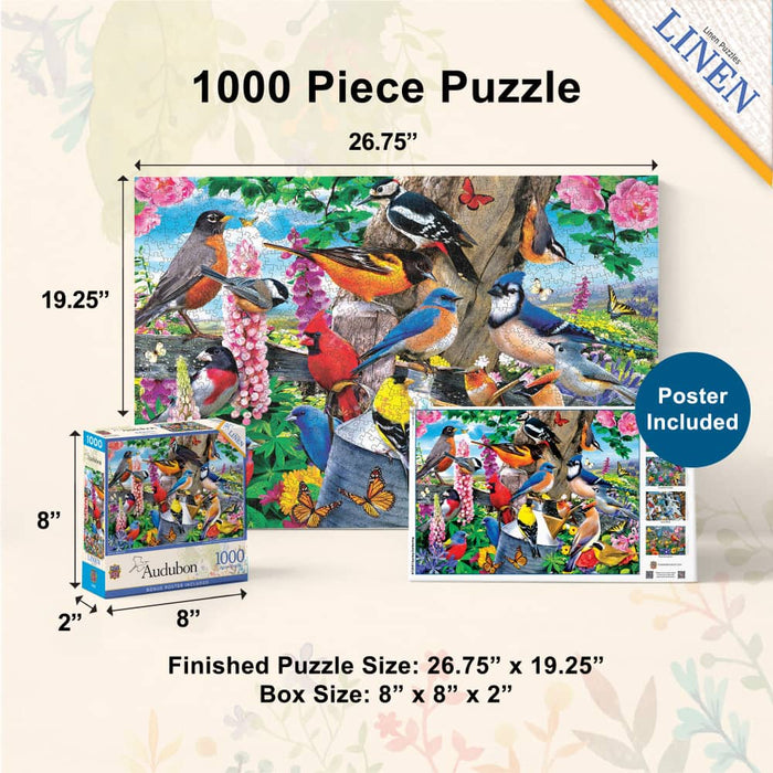 Audubon - Spring Gathering 1000 Piece Jigsaw Puzzle - for just $16.99! 